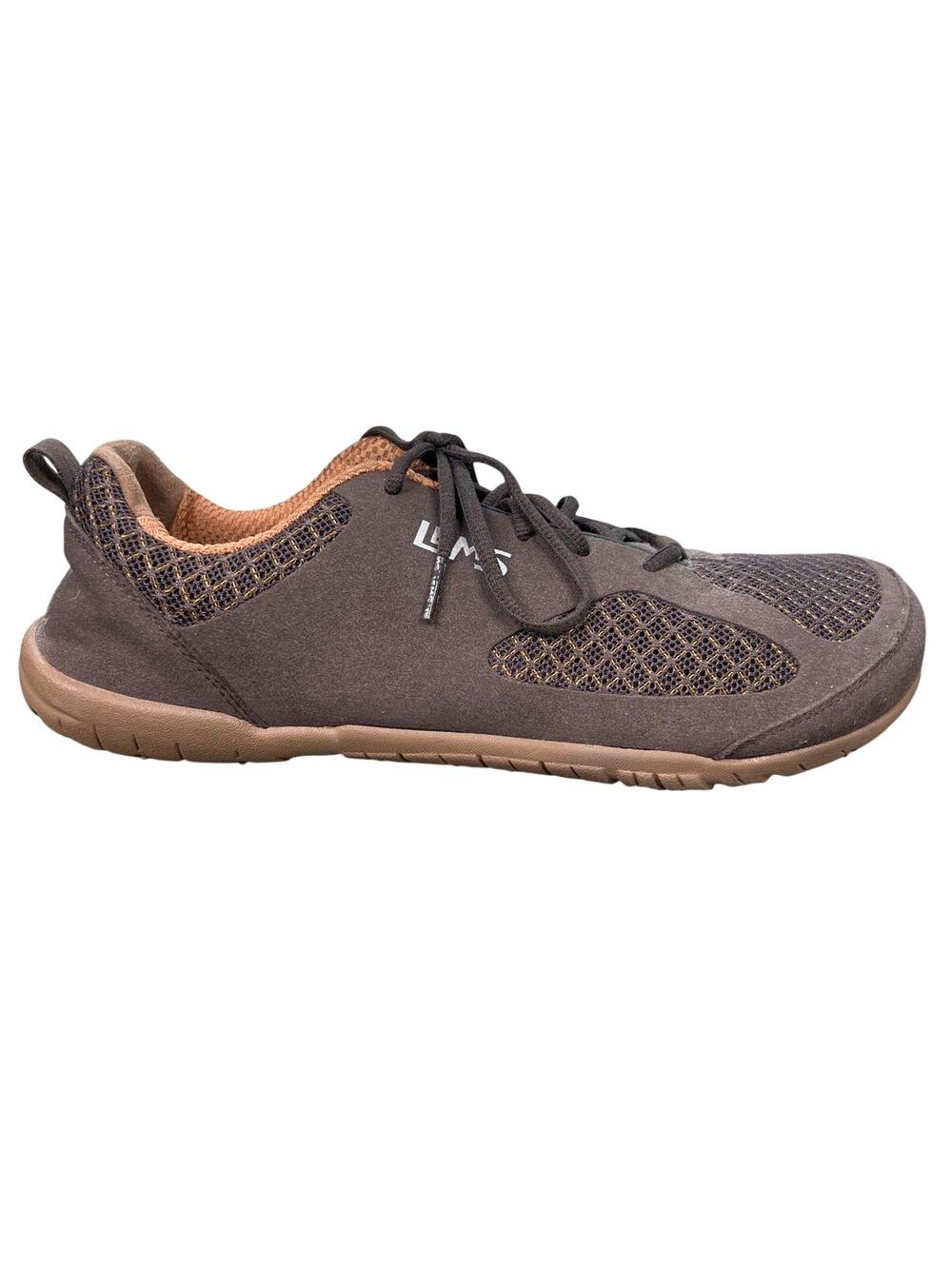 Lems Unisex Primal 2 Brown Lace Up Sneaker Size M 11 W 12.5